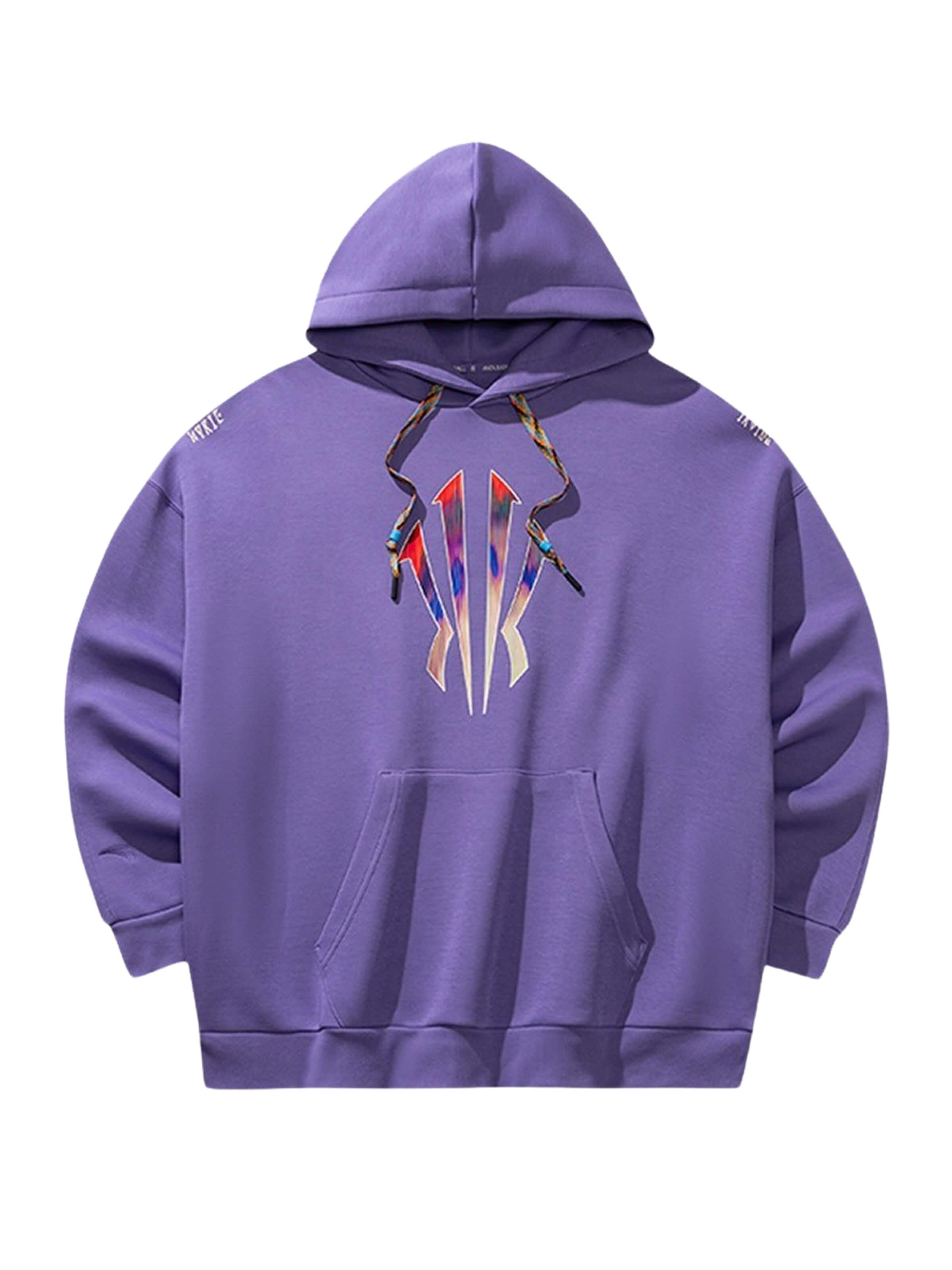 ANTA Sports sweatshirt in Purple: front