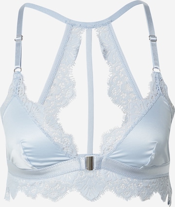 ABOUT YOU x hunkemöller Triangle Bra 'Violet' in Blue: front