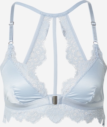 ABOUT YOU x hunkemöller Háromszög Melltartó 'Violet' - kék: elől