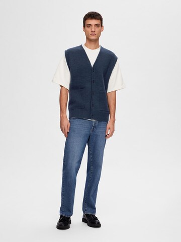 Gilet SELECTED HOMME en bleu