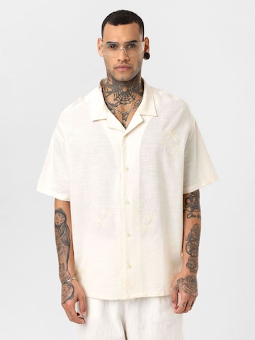 Dandalo Regular fit Button Up Shirt 'Dave' in White: front