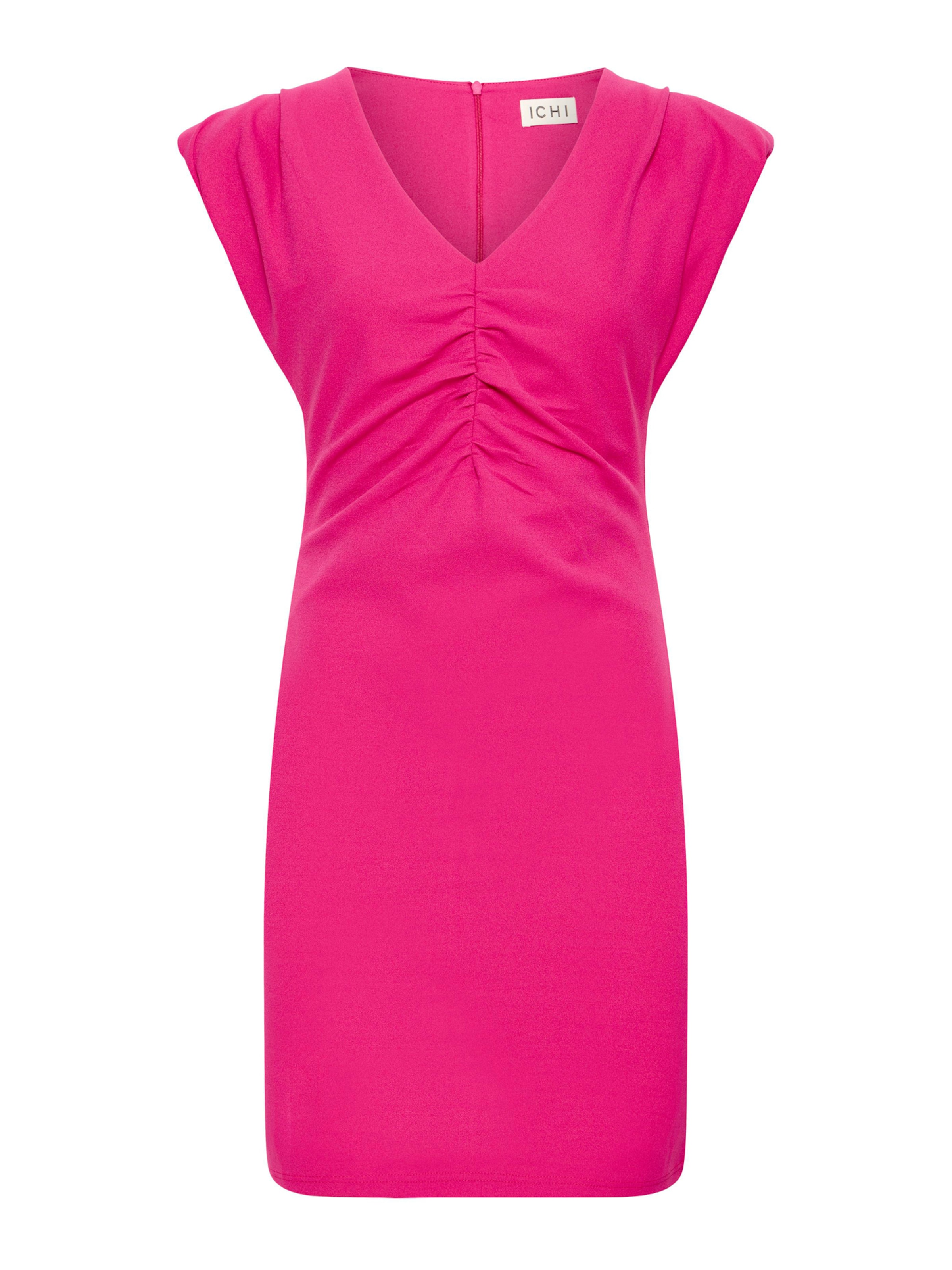 ICHI Cocktail Dress 'IHKATINE' in Pink: front