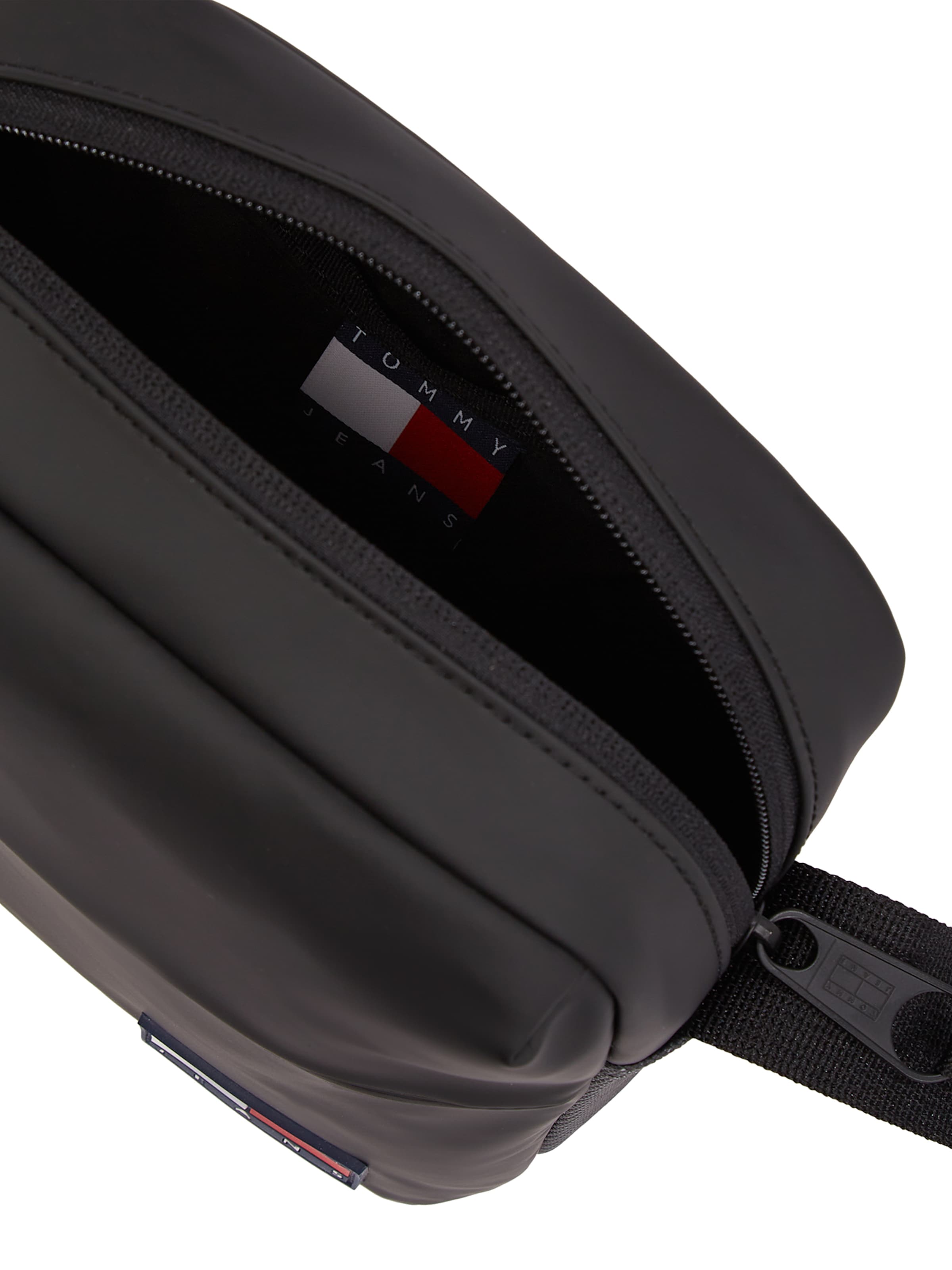 Tommy Jeans Olkalaukku 'DAILY + REPORTER' värissä musta