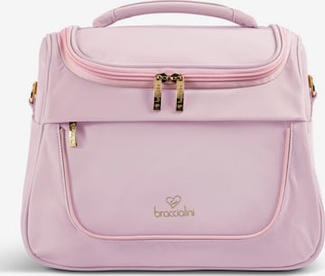Braccialini - Bolsa de maquillaje 'Milly' en rosa: frente