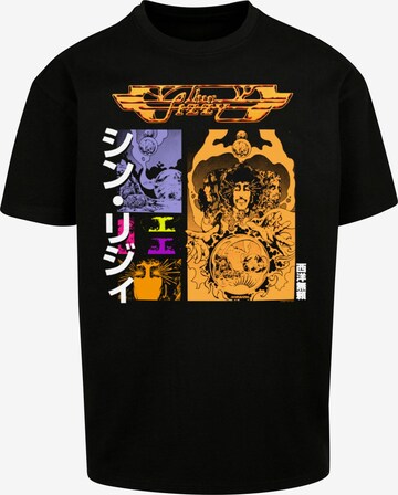 Merchcode Shirt 'Thin Lizzy - Vagabonds Japan' in Zwart: voorkant