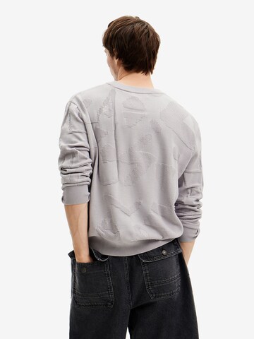 Desigual - Sweatshirt em cinzento