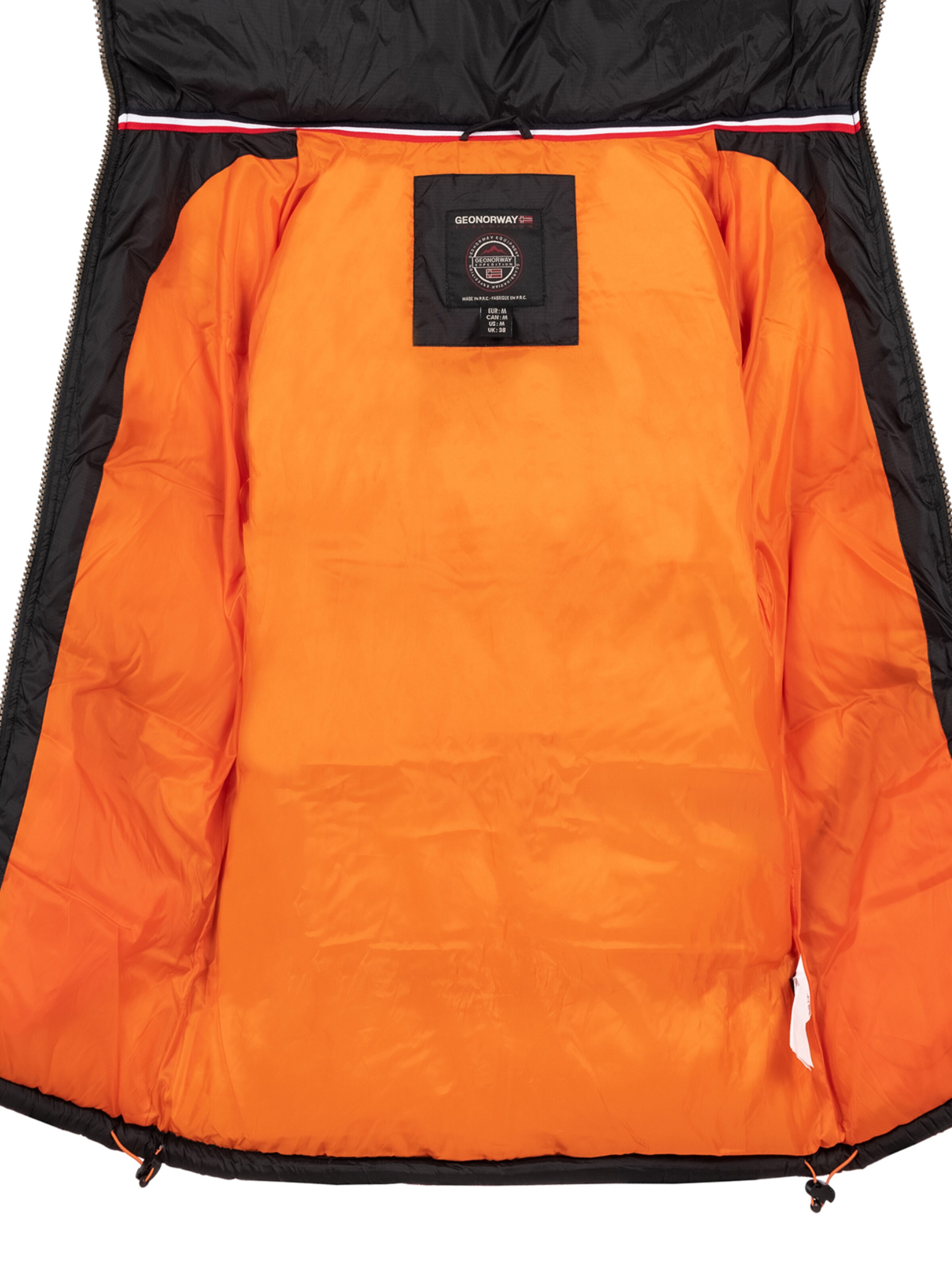 GEOGRAPHICAL NORWAY Winter Jacket in Black