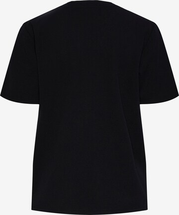 T-shirt 'AVELYN' PIECES en noir