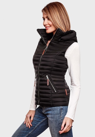 NAVAHOO Bodywarmer 'Shadaa' in Zwart