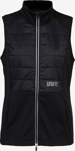 UNIFIT Sports Vest in Black: front