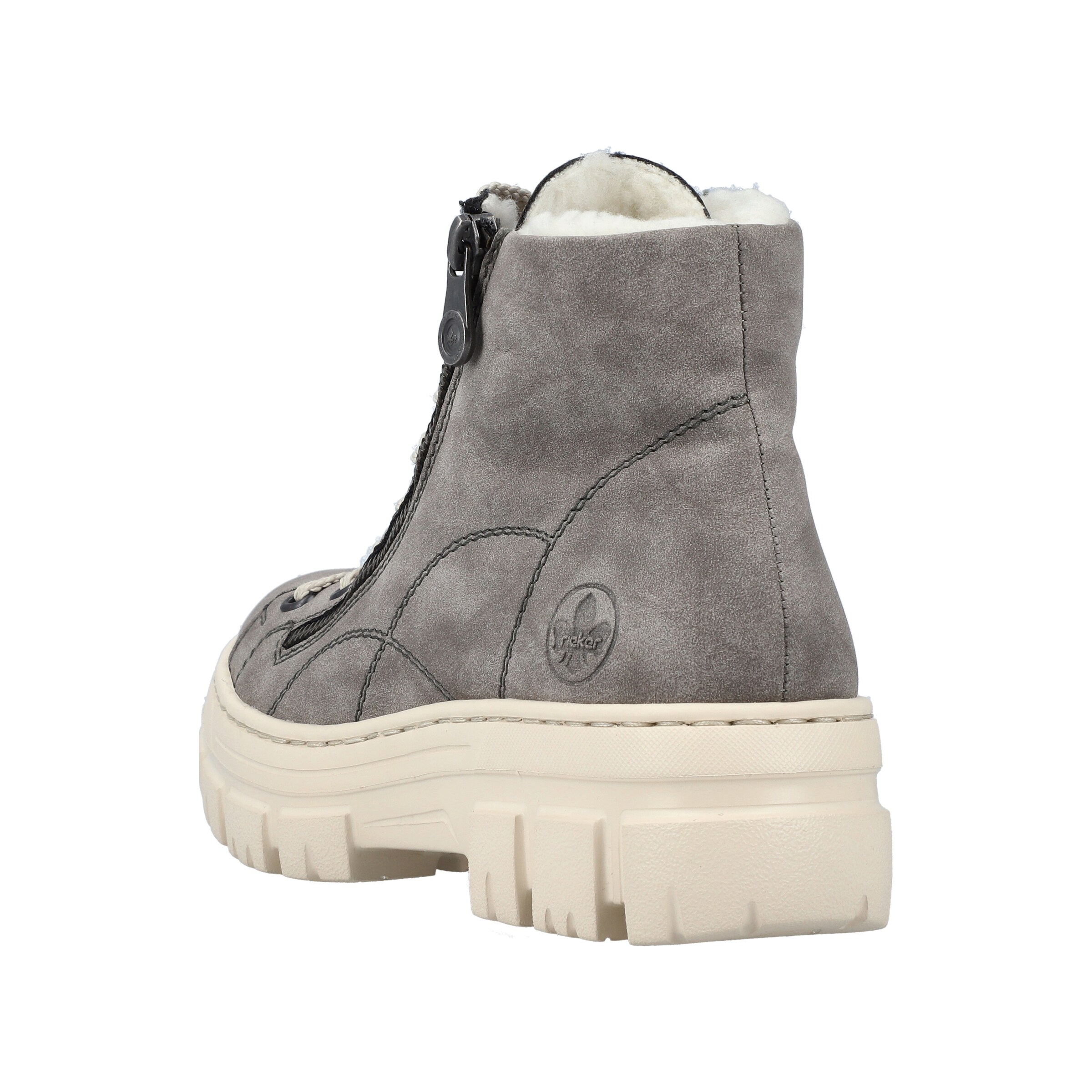 Rieker Veterlaarzen in Grijs