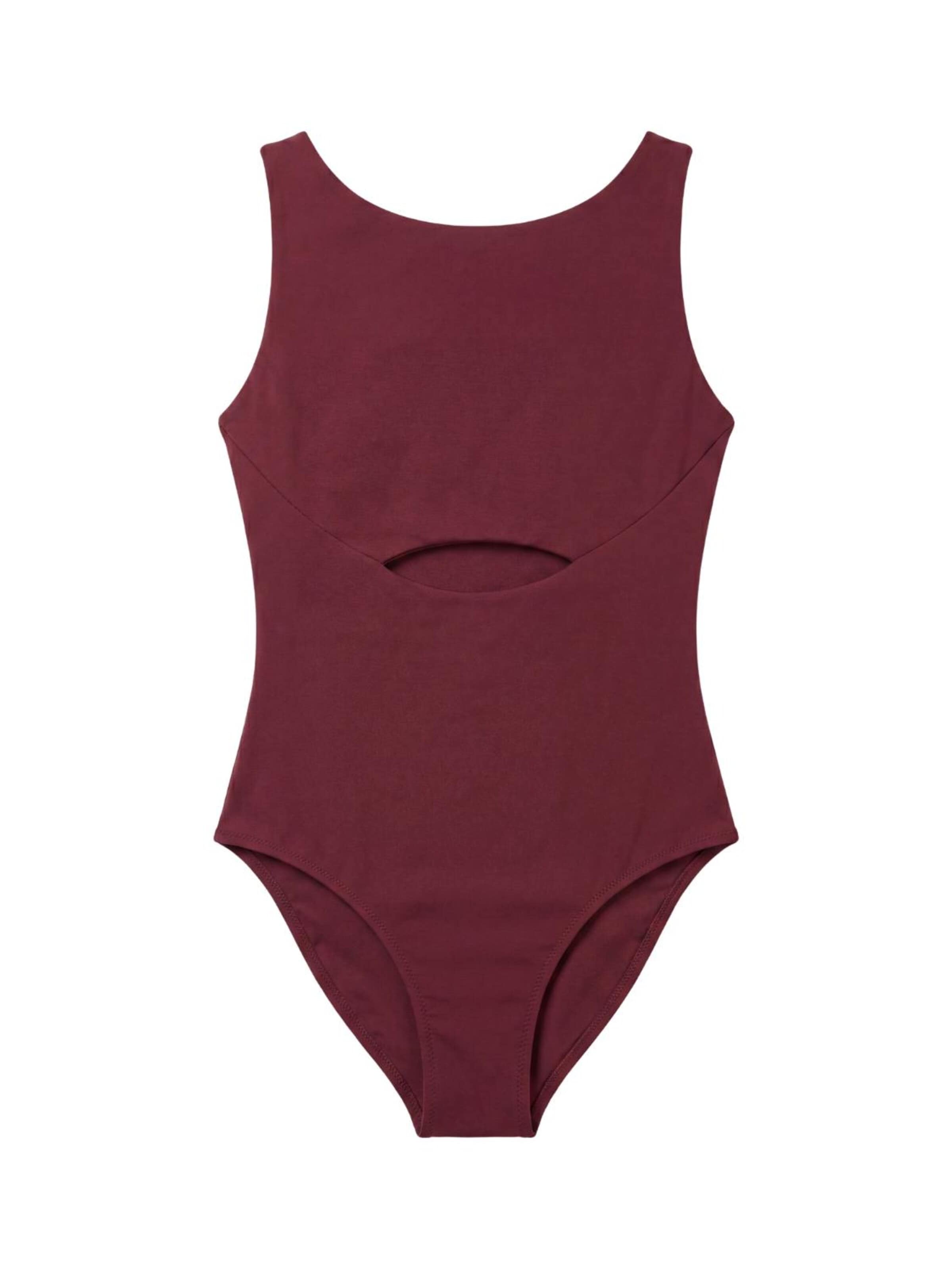 Classique Maillot de bain modelant 'Judith' Jayne en rouge : devant