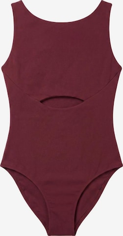 Classique Maillot de bain modelant 'Judith' Jayne en rouge : devant