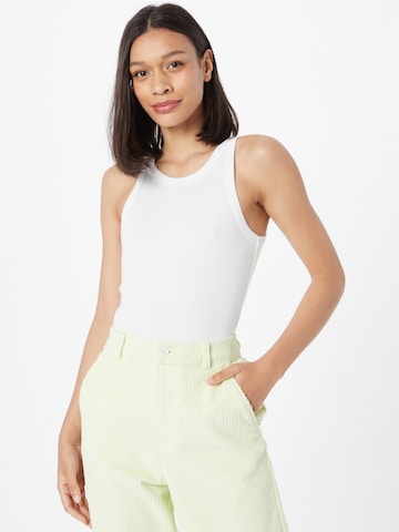 LEVI'S ® Top 'Racer Tank' – bílá: přední strana