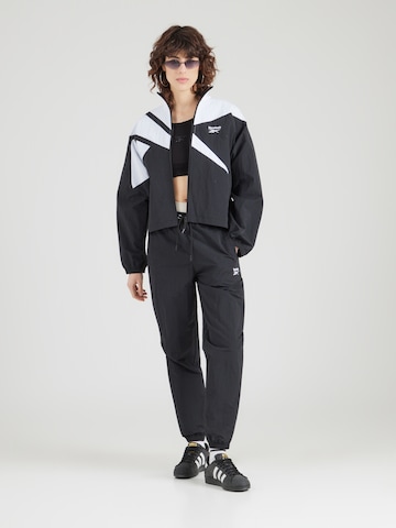 Reebok - Tapered Calças 'VECTOR' em preto