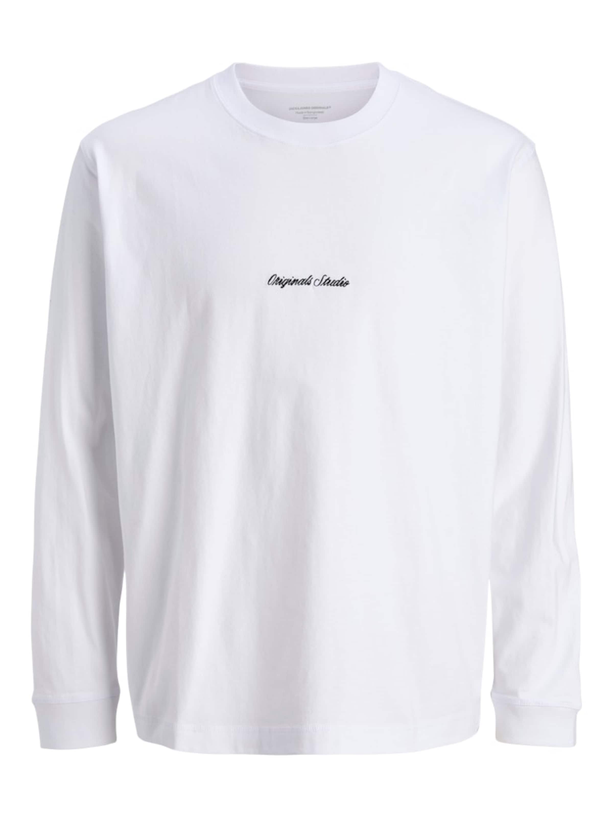 JACK & JONES Bluser & t-shirts 'JORNorrebro' i hvid: forside