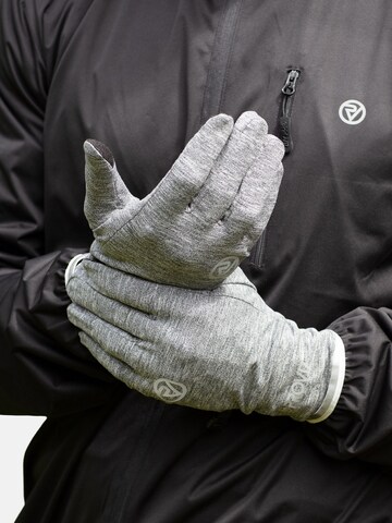 Proviz Full Finger Gloves 'Classic' in Grey: front