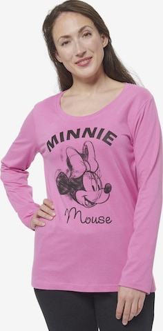 Disney Minnie Mouse Pyjama in Pink: Vorderseite