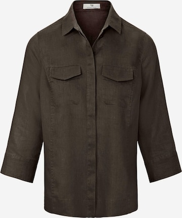 Peter Hahn Blouse in Brown: front