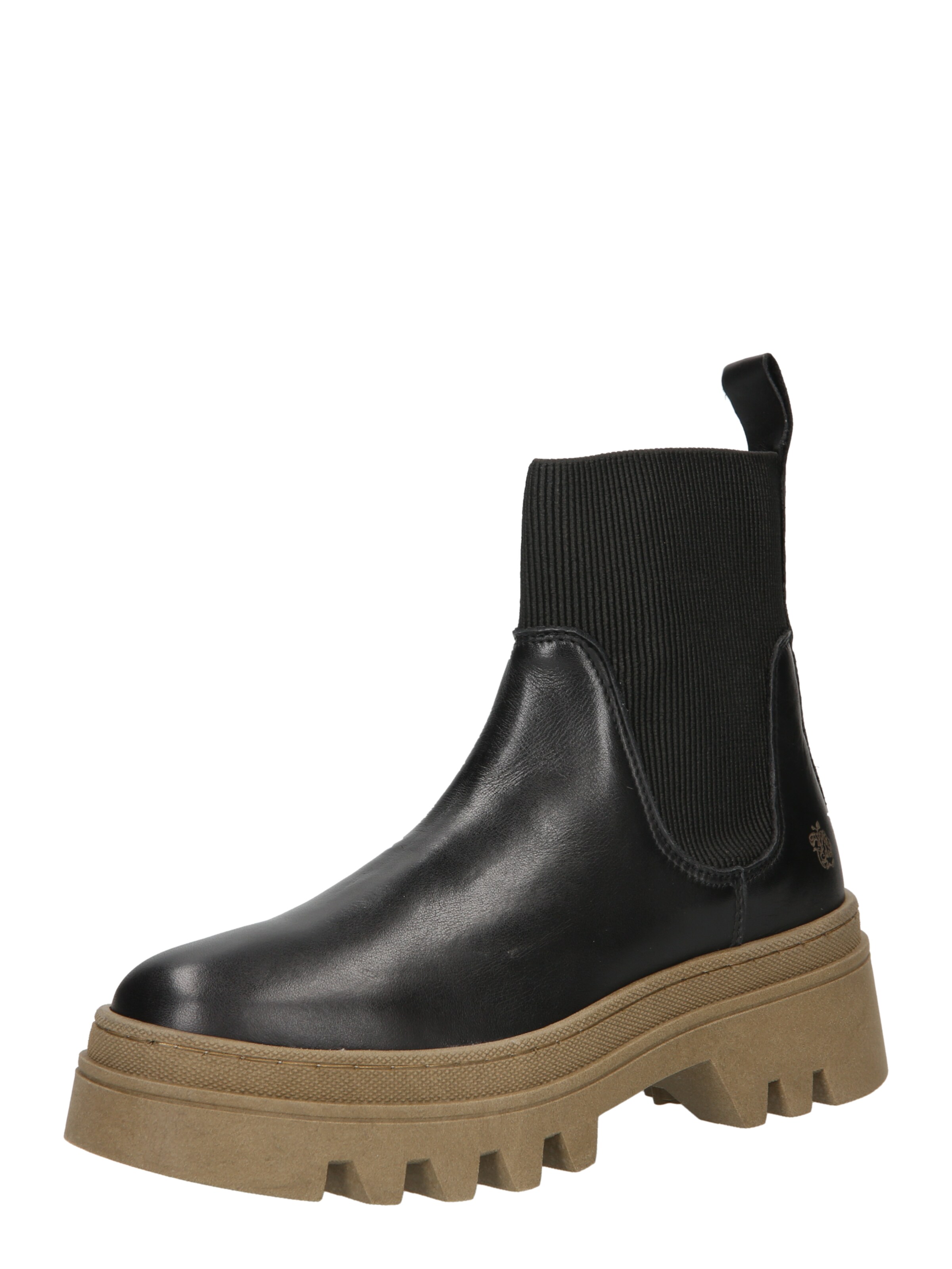 Apple of Eden Enkellaarsjes 'Daphne' in Zwart: voorkant