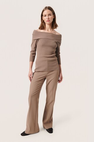 Pull-over SOAKED IN LUXURY en marron