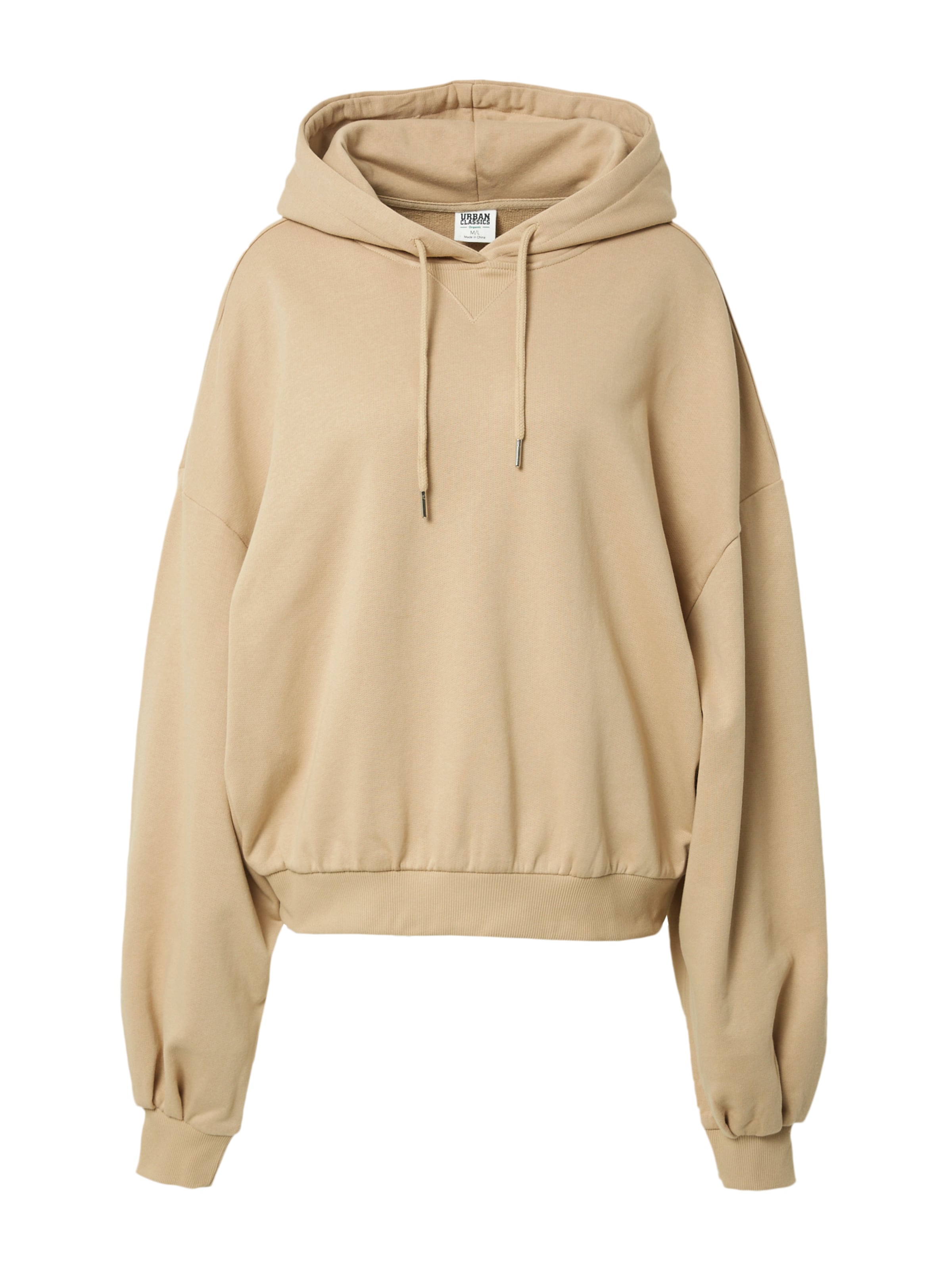 Urban Classics Sweatshirt i beige: framsida