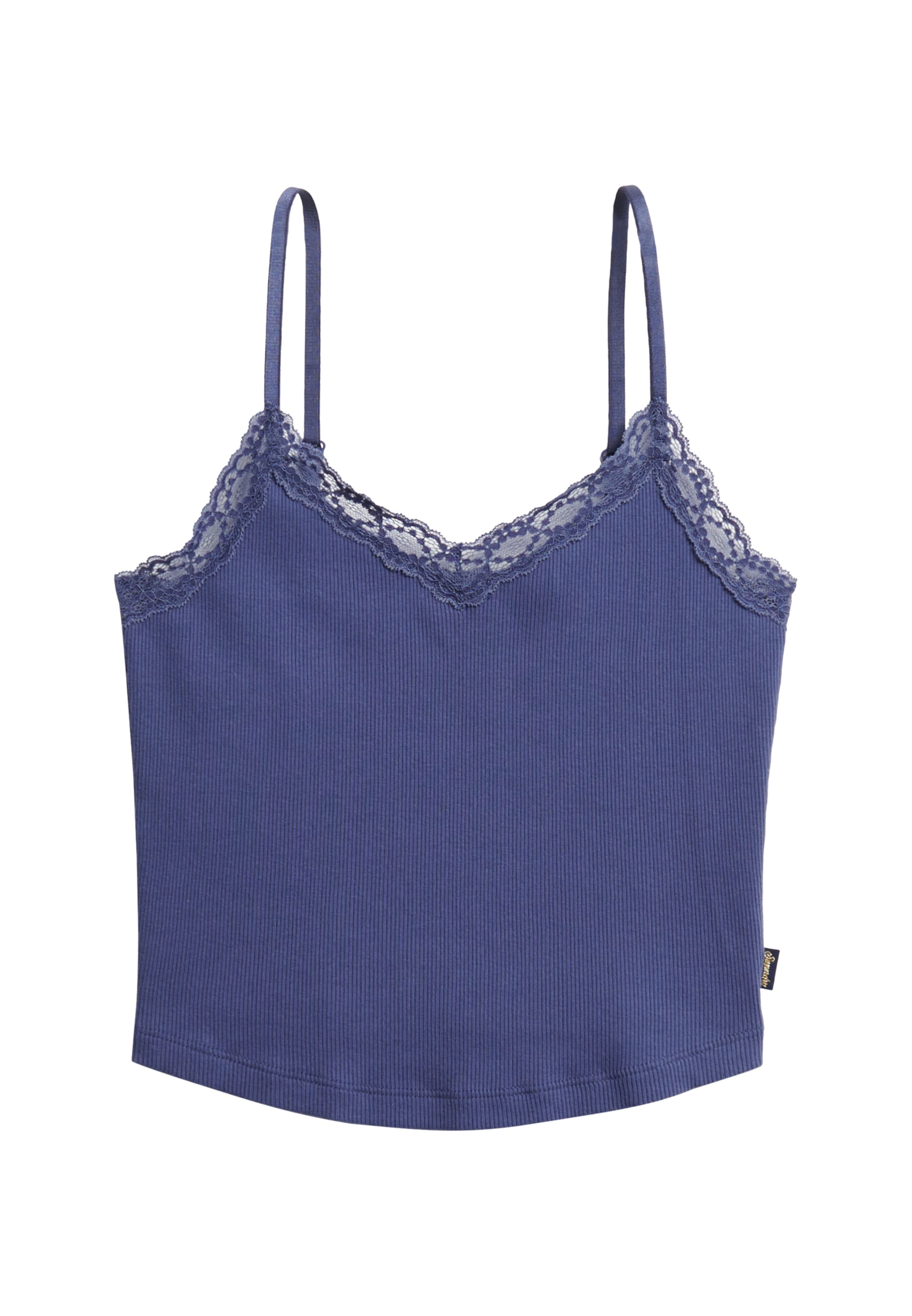 Haut 'Essentials' Superdry en bleu : devant