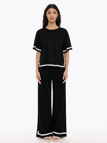 Maglietta 'Echo' di 4TAILORS in nero