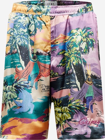 Grimey Pants 'OCEAN GATEWAYS' in Mixed colors: front