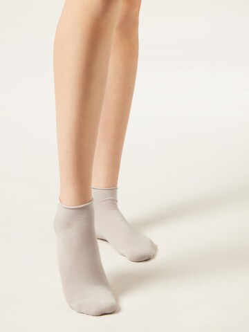 CALZEDONIA Socken in Grau: Vorderseite