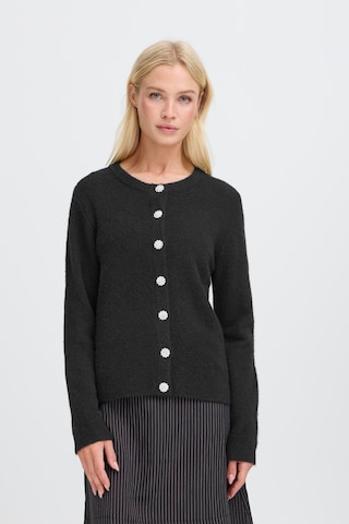Cardigan 'MMINNA ' b.young en noir : devant