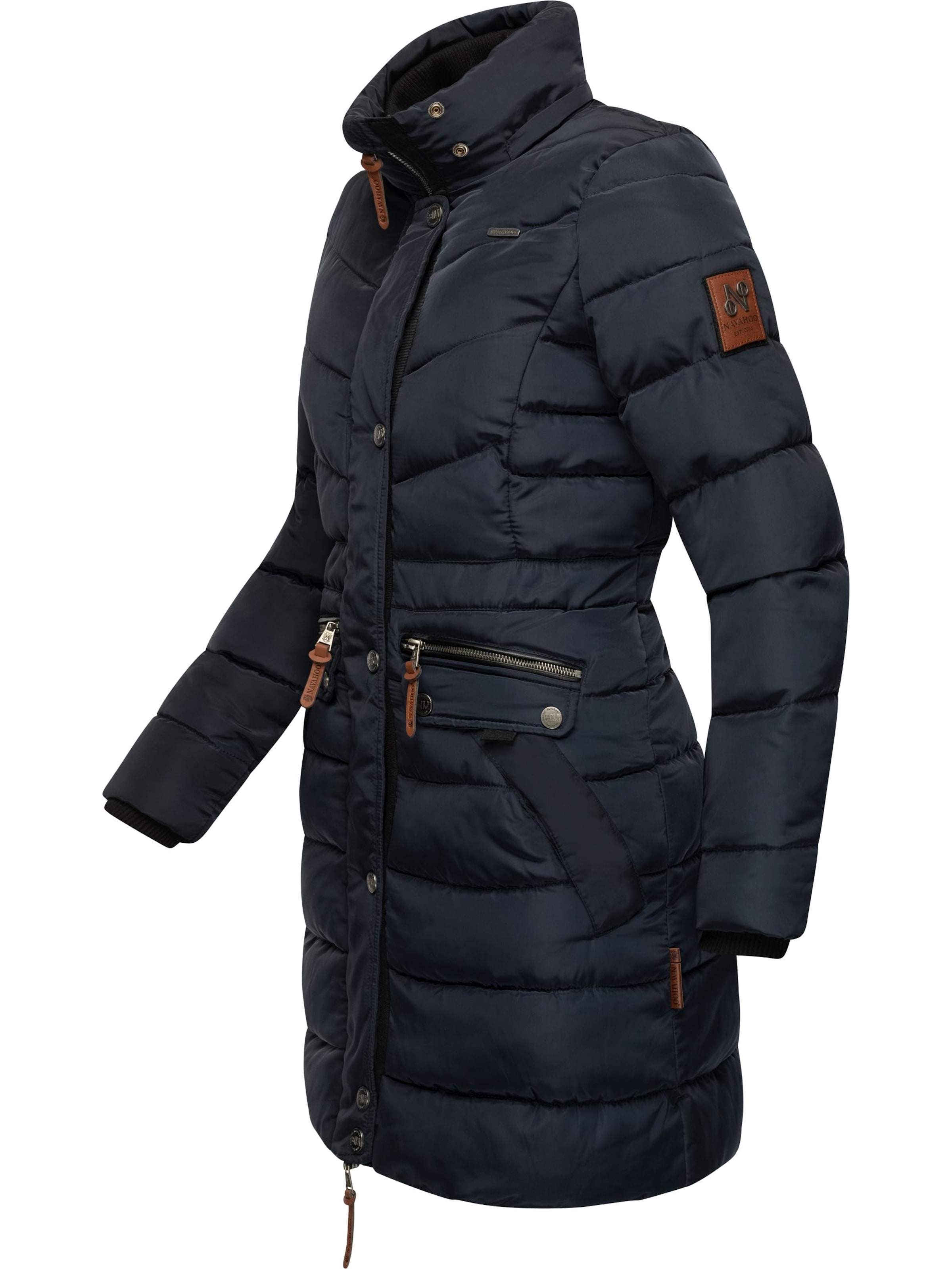 NAVAHOO Mantel 'Paula' in Blau