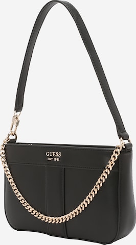 Sac bandoulière 'KATEY' GUESS en noir : devant