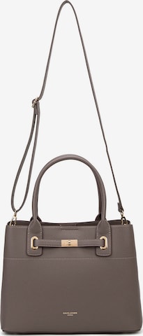 Borsa a mano di David Jones in marrone: frontale