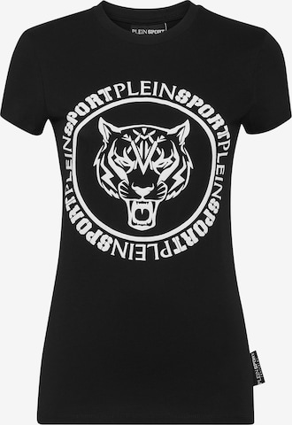 Plein Sport - Camisa em preto: frente