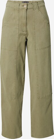 Loosefit Pantaloni di Marks & Spencer in verde: frontale