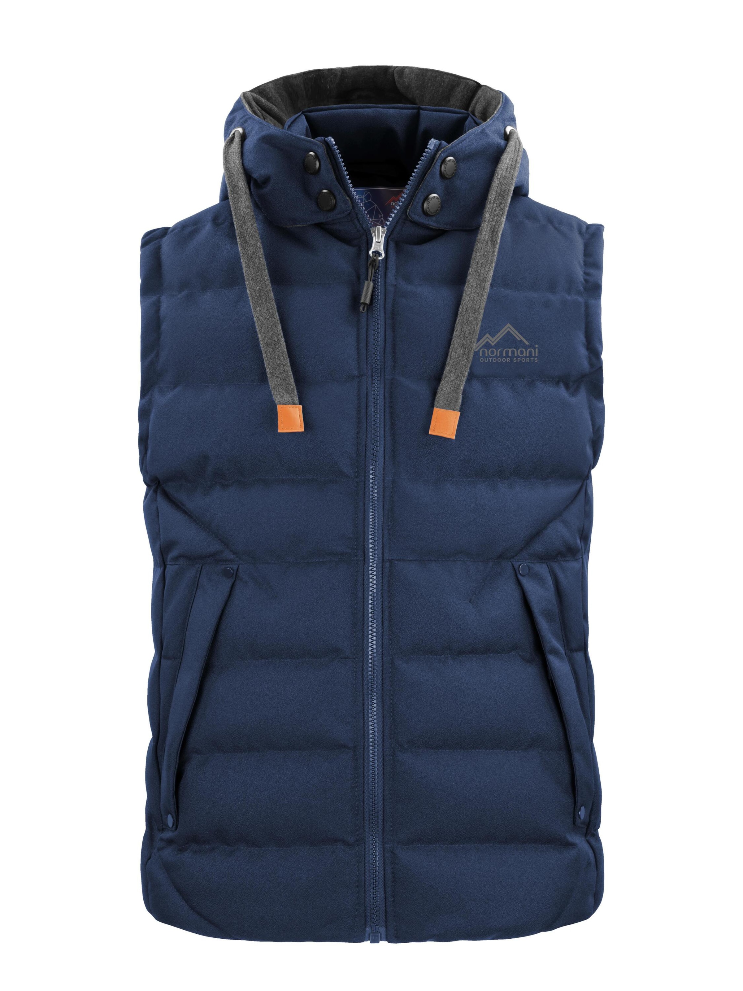 Gilet de sport ' Yuquot ' normani en bleu : devant