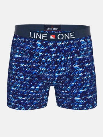 Boxer 'Line One Herren Boxershorts "Nautic II"' di Line One in blu: frontale