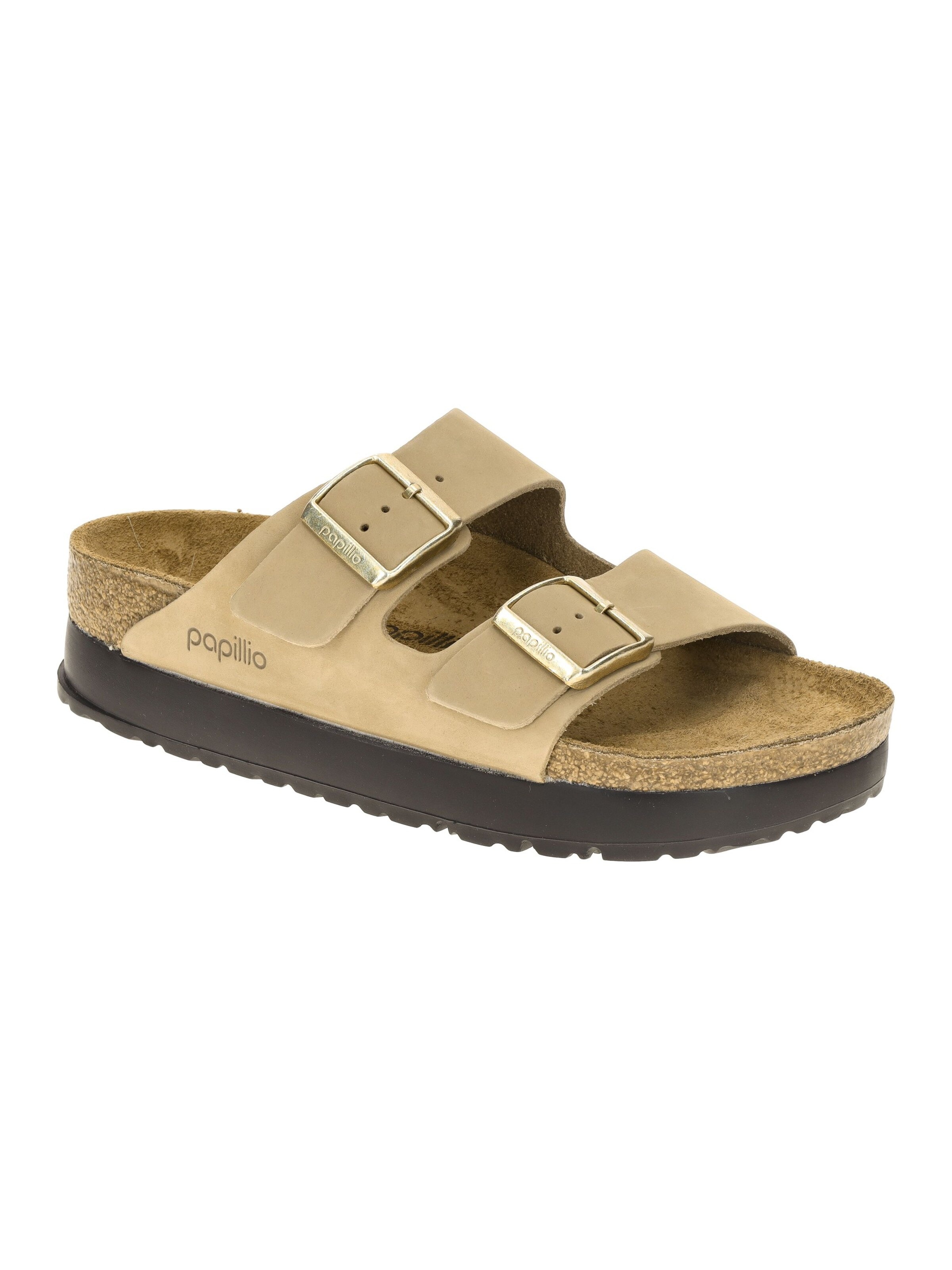 BIRKENSTOCK Pantolette 'Birkenstock papillio Arizona Flex Pantolette beige sand Schmal 1028379'‌‌ in 37 in beige, Produktansicht