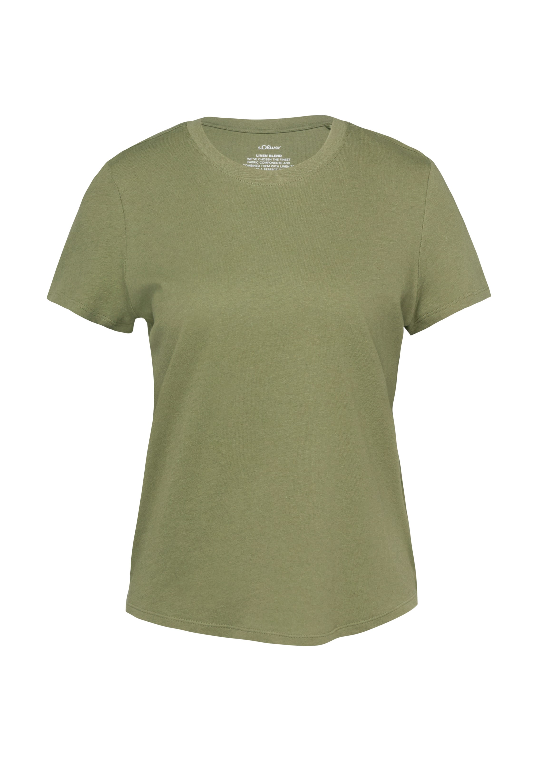 T-shirt s.Oliver en vert : devant