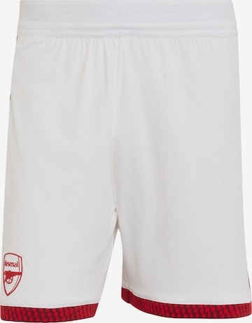 Pantalon de sport 'FC Arsenal 26/27 Authentic' ADIDAS PERFORMANCE en blanc : devant