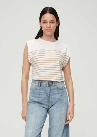 s.Oliver Top in White: front