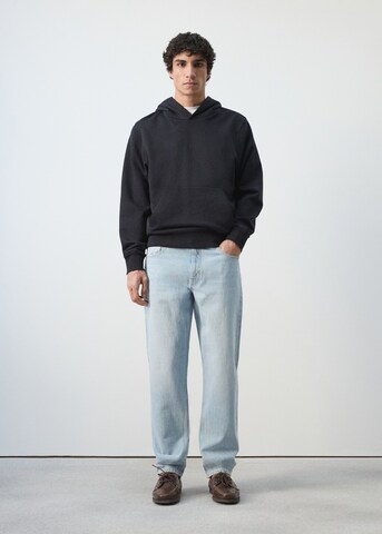 MANGO MAN Sweatshirt 'Bone' in Blue