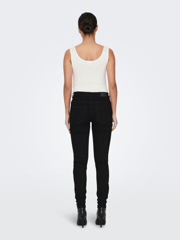 JDY Skinny Jeans 'Blume' in Schwarz