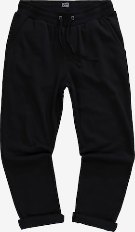 STHUGE Loose fit Pants in Black: front