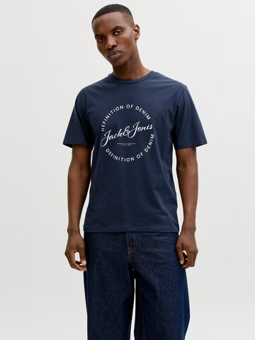 JACK & JONES T-Shirt in Blau: Vorderseite