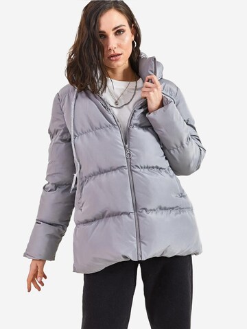Giacca invernale di Bianco Lucci in grigio