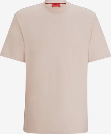 T-Shirt 'Dapolino' HUGO en rose : devant
