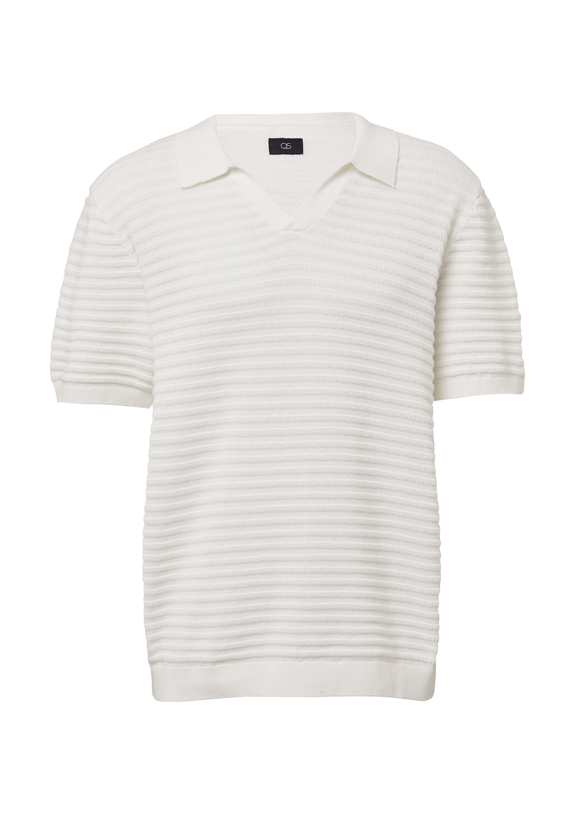 Pull-over QS en beige : devant