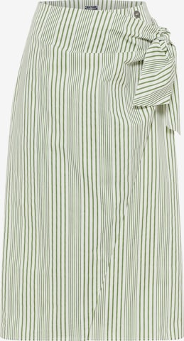 DreiMaster Maritim Skirt in Green: front